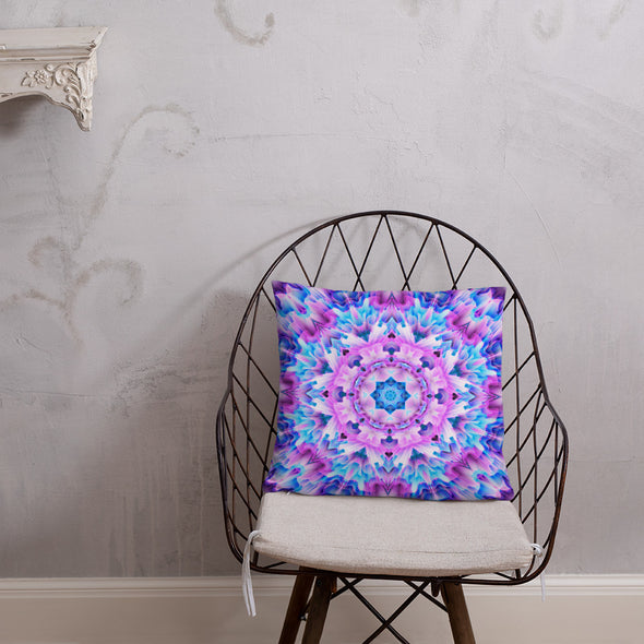 MetaParty Vibes Blue Basic Pillow